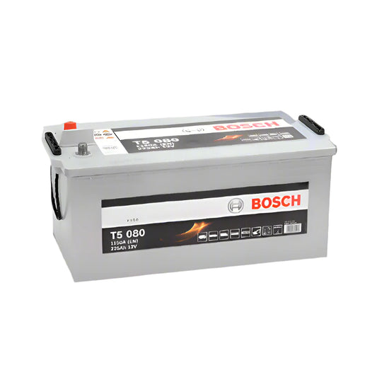 BOSCH T5080 12V 225 Ah 1150 A BATTERIE CAMION