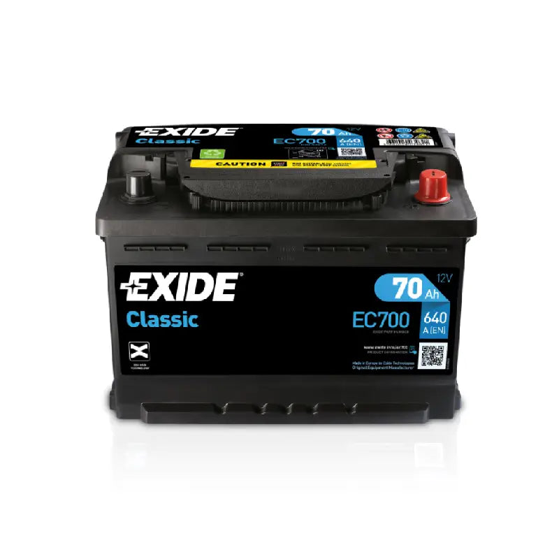 EXIDE EC700 L3 12V 70 Ah 640 A BATTERIE VOITURE