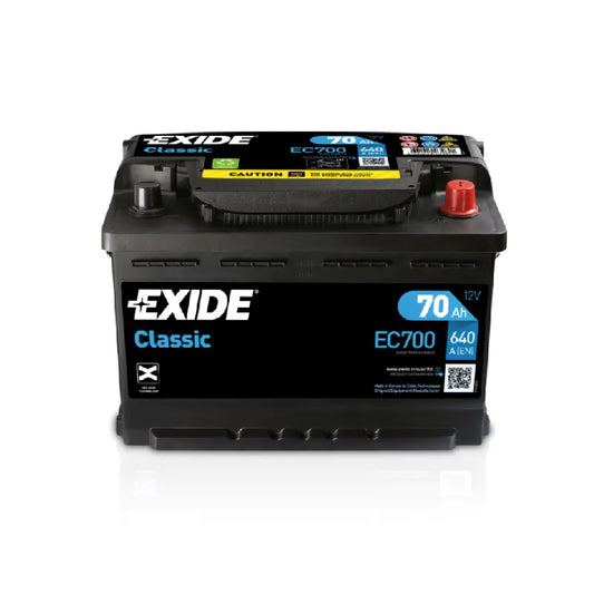 EXIDE EC700 L3 12V 70 Ah 640 A BATTERIE VOITURE
