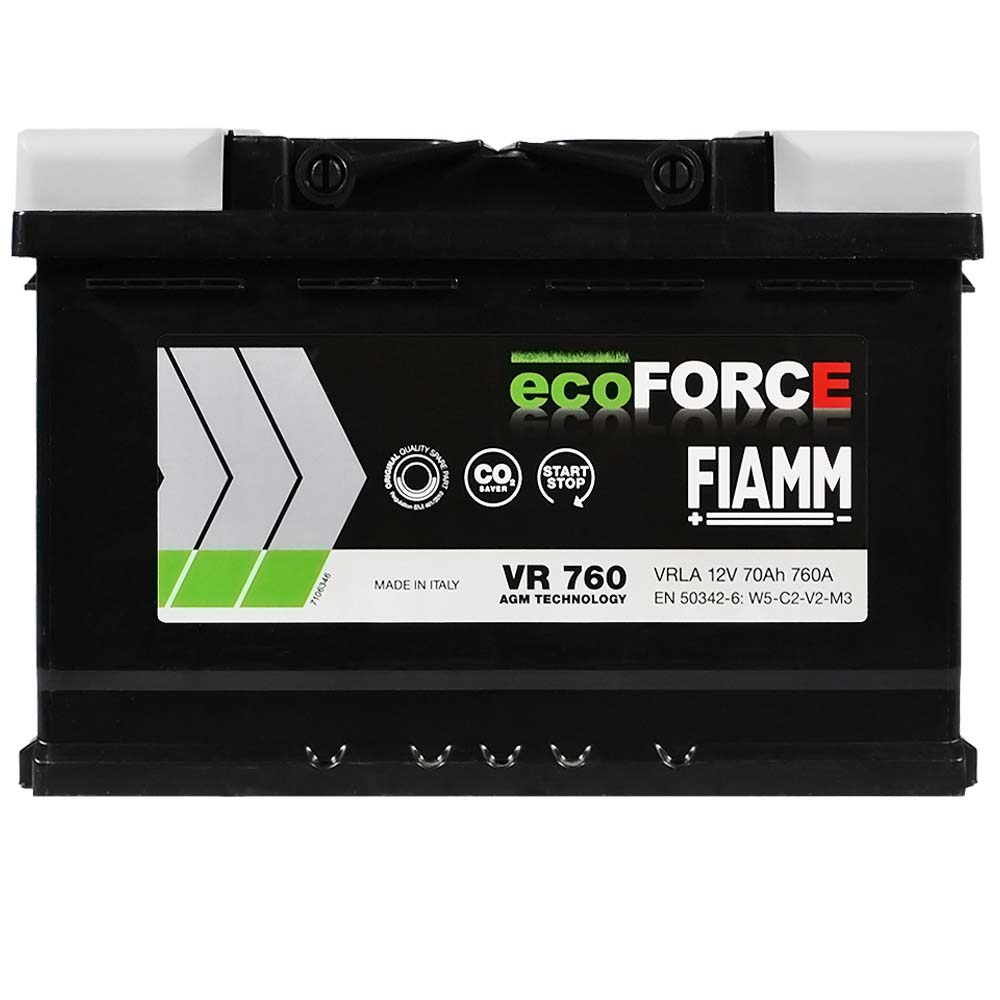 FIAMM VR760 FM L3 AGM 70 AH 760 A BATTERIE VOITURE
